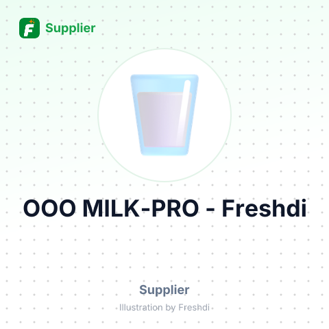OOO MILK-PRO – summary card, no photo uploaded yet