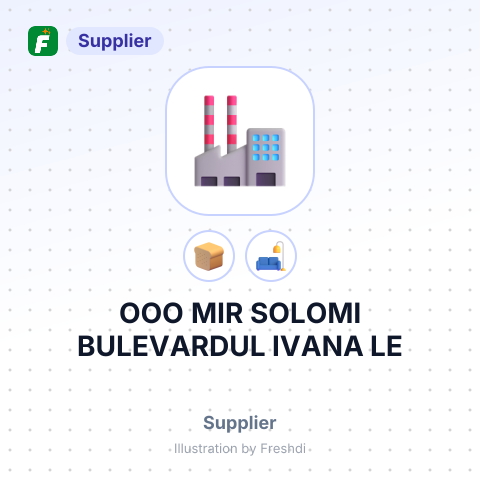 OOO MIR SOLOMI BULEVARDUL IVANA LE – summary card, no photo uploaded yet