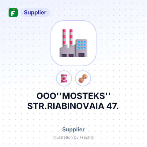 OOO''MOSTEKS'' STR.RIABINOVAIA 47. – summary card, no photo uploaded yet