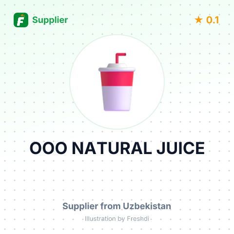 OOO NATURAL JUICE – summary card, no photo uploaded yet
