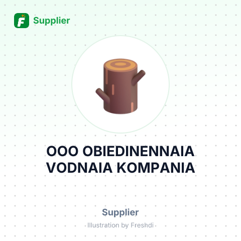 OOO OBIEDINENNAIA VODNAIA KOMPANIA – summary card, no photo uploaded yet
