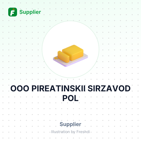 OOO PIREATINSKII SIRZAVOD POL – summary card, no photo uploaded yet