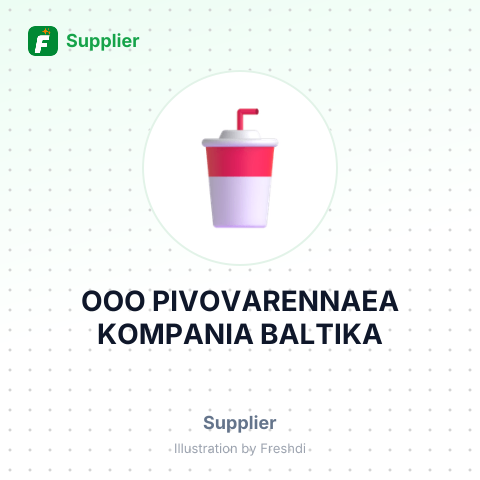 OOO PIVOVARENNAEA KOMPANIA BALTIKA – summary card, no photo uploaded yet
