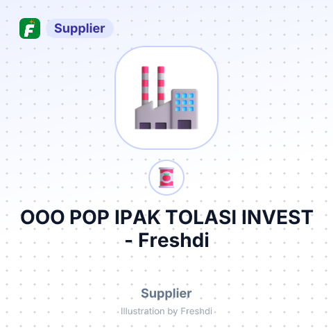 OOO POP IPAK TOLASI INVEST – summary card, no photo uploaded yet
