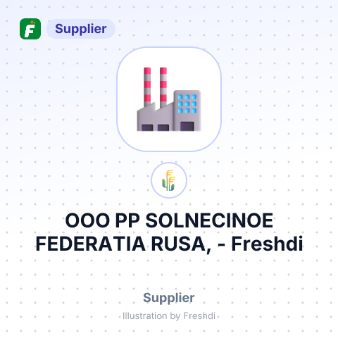 OOO PP SOLNECINOE FEDERATIA RUSA, – summary card, no photo uploaded yet