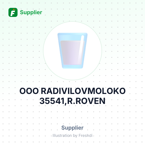 OOO RADIVILOVMOLOKO 35541,R.ROVEN – summary card, no photo uploaded yet