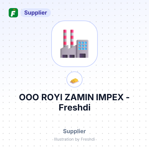 OOO ROYI ZAMIN IMPEX – summary card, no photo uploaded yet