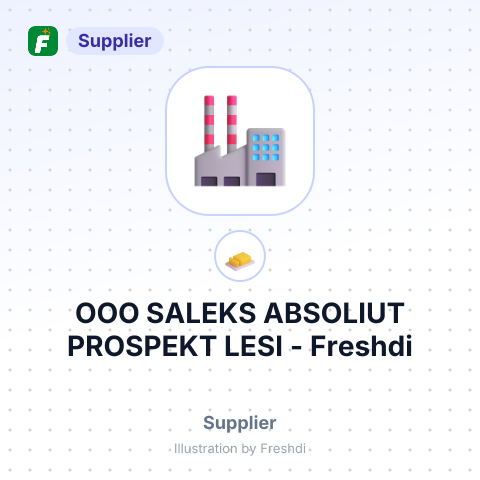 OOO SALEKS ABSOLIUT PROSPEKT LESI – summary card, no photo uploaded yet