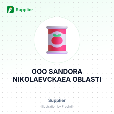 OOO SANDORA NIKOLAEVCKAEA OBLASTI – summary card, no photo uploaded yet