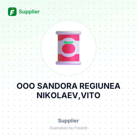 OOO SANDORA REGIUNEA NIKOLAEV,VITO – summary card, no photo uploaded yet