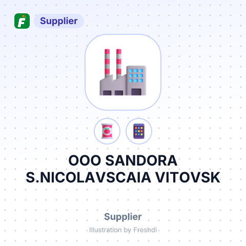 OOO SANDORA S.NICOLAVSCAIA VITOVSK – summary card, no photo uploaded yet