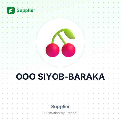 OOO SIYOB-BARAKA – summary card, no photo uploaded yet