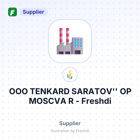 OOO TENKARD SARATOV'' OP MOSCVA R – summary card, no photo uploaded yet