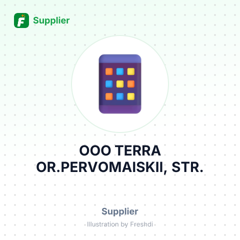 OOO TERRA OR.PERVOMAISKII, STR. – summary card, no photo uploaded yet