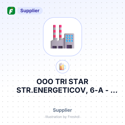 OOO TRI STAR STR.ENERGETICOV, 6-A – summary card, no photo uploaded yet