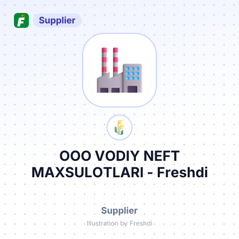 OOO VODIY NEFT MAXSULOTLARI – summary card, no photo uploaded yet
