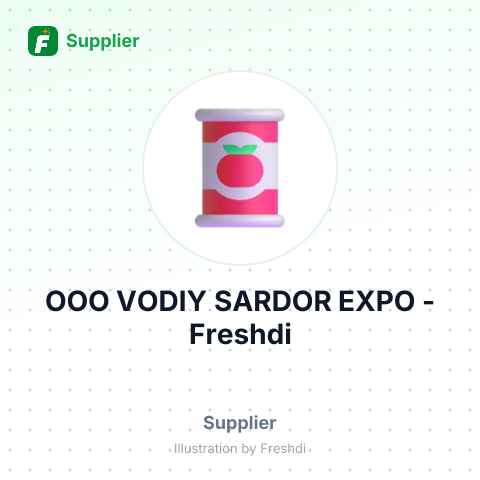 OOO VODIY SARDOR EXPO – summary card, no photo uploaded yet