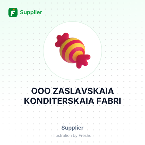 OOO ZASLAVSKAIA KONDITERSKAIA FABRI – summary card, no photo uploaded yet
