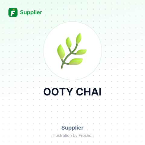 OOTY CHAI – summary card, no photo uploaded yet