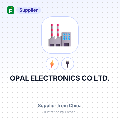 OPAL ELECTRONICS CO LTD. – summary card, no photo uploaded yet