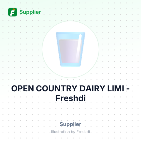 OPEN COUNTRY DAIRY LIMI – summary card, no photo uploaded yet