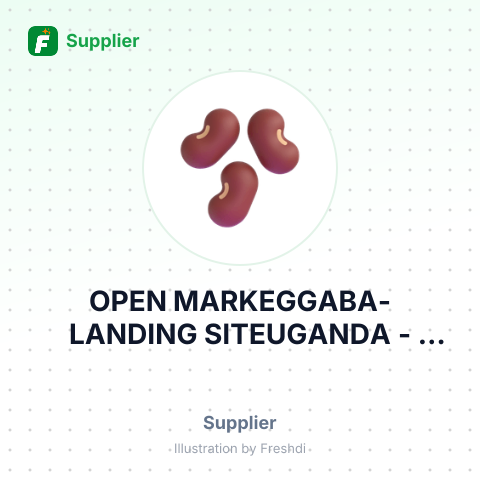 OPEN MARKEGGABA-LANDING SITEUGANDA – summary card, no photo uploaded yet