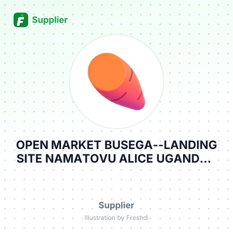 OPEN MARKET BUSEGA--LANDING SITE NAMATOVU ALICE UGANDA – summary card, no photo uploaded yet