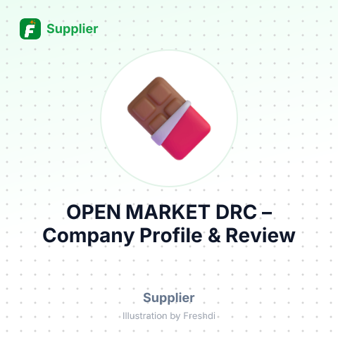 OPEN MARKET DRC – summary card, no photo uploaded yet