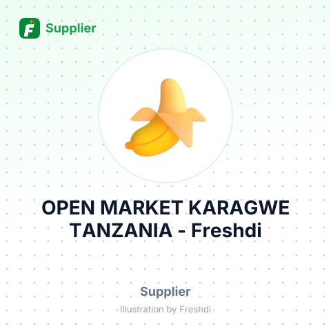 OPEN MARKET KARAGWE TANZANIA – summary card, no photo uploaded yet