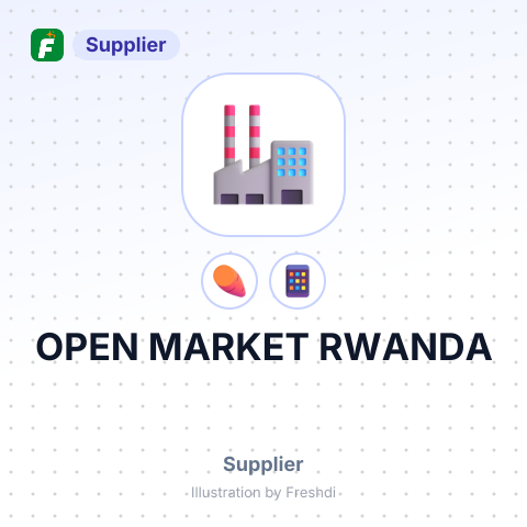 OPEN MARKET RWANDA – summary card, no photo uploaded yet