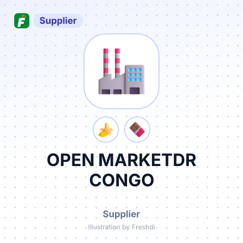 OPEN MARKETDR CONGO – summary card, no photo uploaded yet