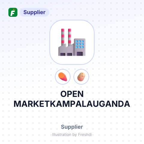 OPEN MARKETKAMPALAUGANDA – summary card, no photo uploaded yet