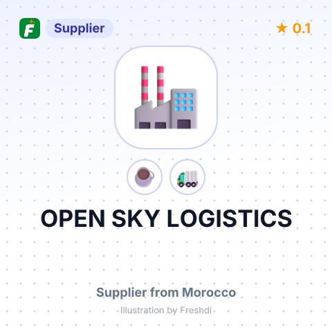 OPEN SKY LOGISTICS – summary card, no photo uploaded yet