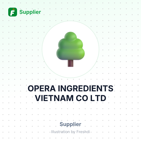 OPERA INGREDIENTS VIETNAM CO LTD – summary card, no photo uploaded yet