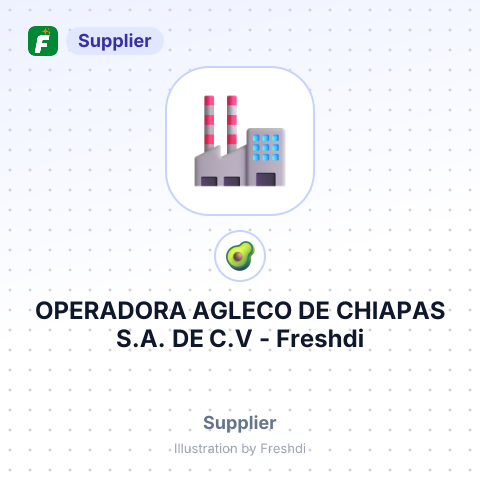 OPERADORA AGLECO DE CHIAPAS S.A. DE C.V – summary card, no photo uploaded yet