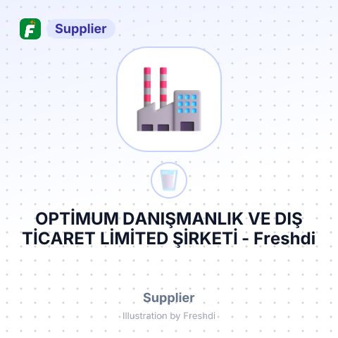 OPTİMUM DANIŞMANLIK VE DIŞ TİCARET LİMİTED ŞİRKETİ – summary card, no photo uploaded yet