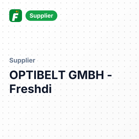 OPTIBELT GMBH – summary card, no photo uploaded yet