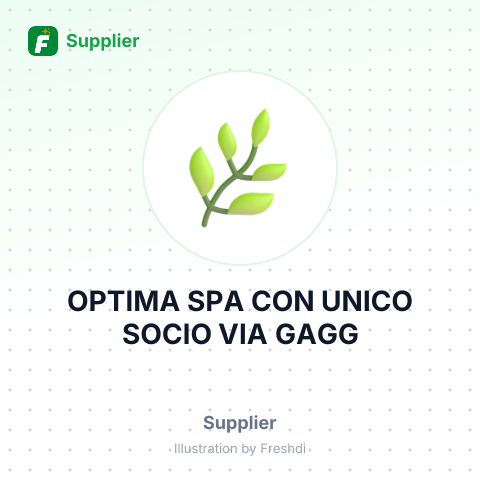 OPTIMA SPA CON UNICO SOCIO VIA GAGG – summary card, no photo uploaded yet