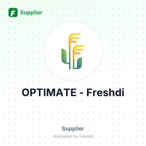 OPTIMATE – summary card, no photo uploaded yet