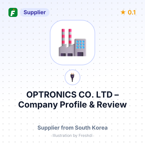 OPTRONICS CO.,LTD – summary card, no photo uploaded yet