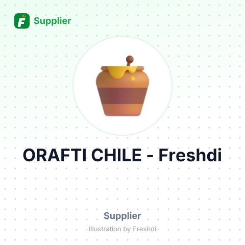 ORAFTI CHILE – summary card, no photo uploaded yet