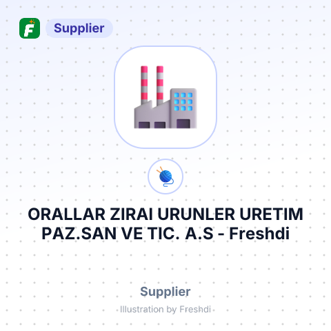 ORALLAR ZIRAI URUNLER URETIM PAZ.SAN VE TIC. A.S – summary card, no photo uploaded yet