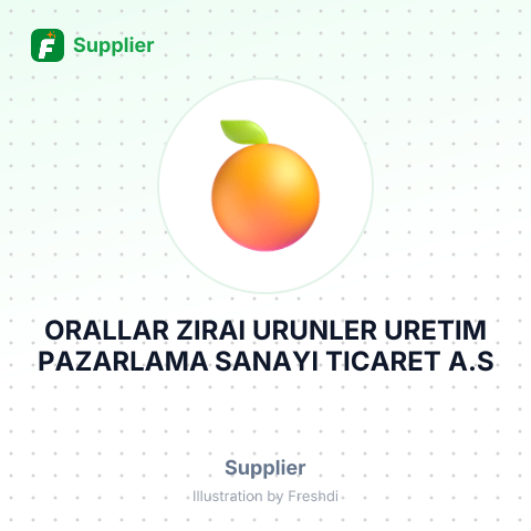ORALLAR ZIRAI URUNLER URETIM PAZARLAMA SANAYI TICARET A.S – summary card, no photo uploaded yet