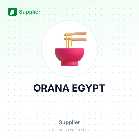 ORANA EGYPT – summary card, no photo uploaded yet