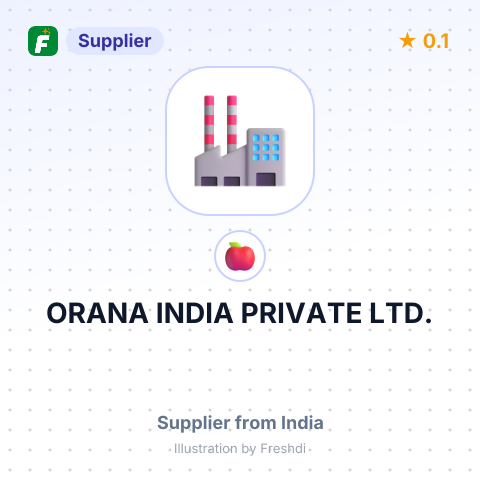 ORANA INDIA PRIVATE LTD. – summary card, no photo uploaded yet