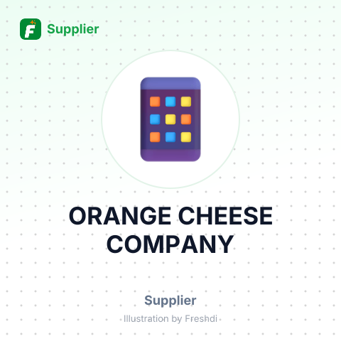 ORANGE CHEESE COMPANY – summary card, no photo uploaded yet