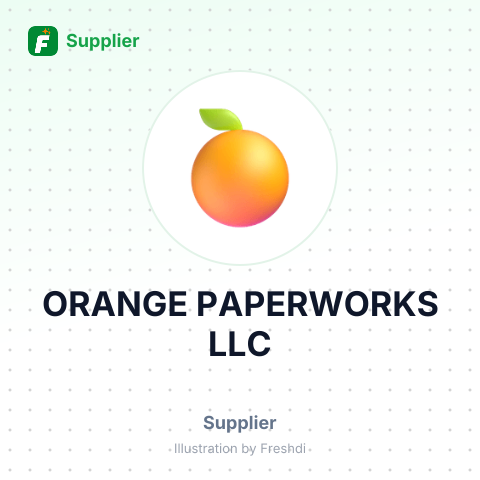 ORANGE PAPERWORKS LLC – summary card, no photo uploaded yet