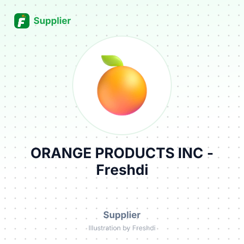 ORANGE PRODUCTS INC – summary card, no photo uploaded yet