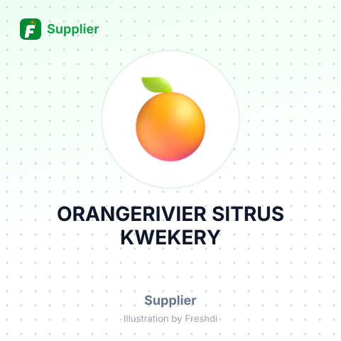ORANGERIVIER SITRUS KWEKERY – summary card, no photo uploaded yet