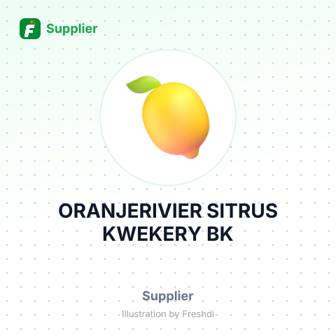 ORANJERIVIER SITRUS KWEKERY BK – summary card, no photo uploaded yet